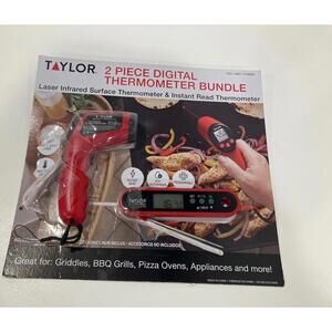 Taylor 2 Piece Digital Kitchen Thermometer Bundle